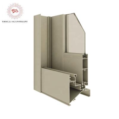 China Weather resistance Guangxi yangli aluminum profiles for residential doors for sale