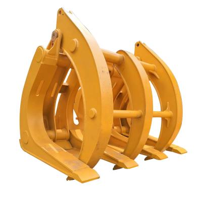 China Machinery Repair Shops Lingong Liugong Xagong Longgong 50 Ton Forklift Grab Wood Clip Grab Clip Modified Mechanical Parts for sale