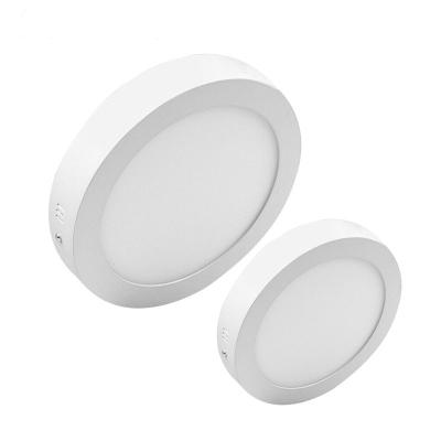 China Outdoor Home Office Round Led Panel Lamp 18w 12w for sale