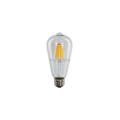 China Office High Quality Vintage Lighting Smart Led Filament Light Bulb ST64 2W 4W 6W for sale