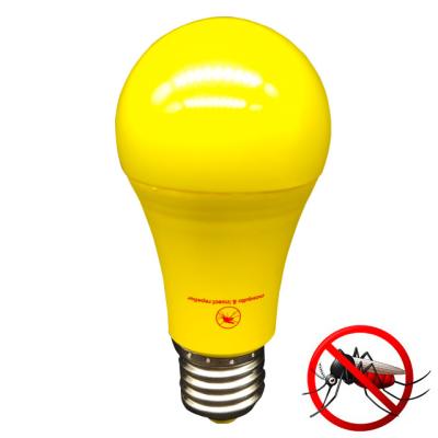 China Hotel 9w E27 Electric Mosquito Repellent Lamp Yellow Light Anti Mosquito Light Bulb for sale