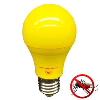 China Hotel Electric Mosquito Repellent Bulb Anti Mosquito Light Bulb Yellow 9w E27 Lamp for sale