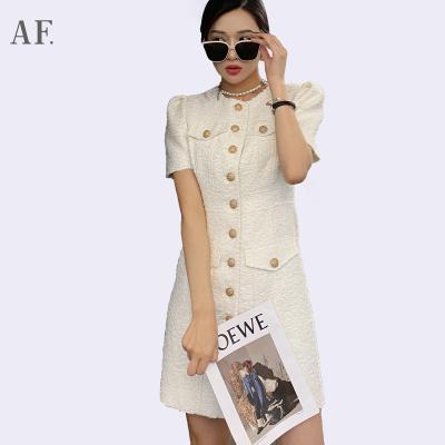 China Anti-Static Anfeiouna Dresses Women Lady Elegant Party Ladies Sexy Night Dress for sale