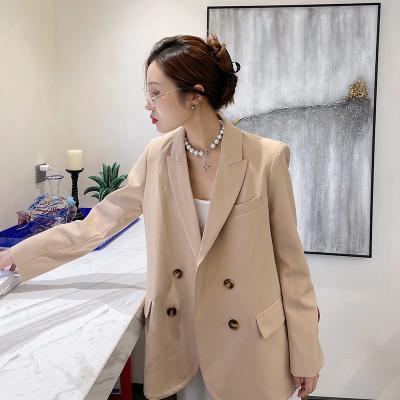 China Anfeiouna Viable South Korean Style Fashion Casual Women's Suits Blazer Coat Jacket 2021 New for sale