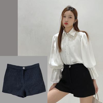 China 2021 Anti-Wrinkle Anfeiouna Women's Casual Shorts Women's Polyester Shirts Shorts Outfit for sale