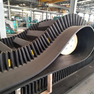 China High Flexibility Rubber Steel Cord Corrugated Sidewall Conveyor Belt for sale