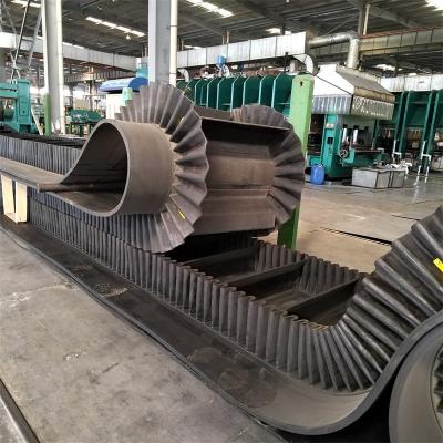 China Customizable Rubber Steel Cord Corrugated Sidewall Conveyor Belt for sale