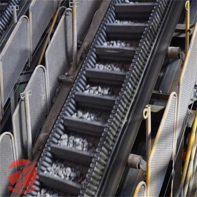 China High Flexibility Rubber Multi Ply Textile Corrugated Sidewall Conveyor Belt for sale