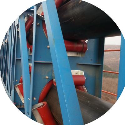 China Flexible Mining Rubber Multi Ply Textile Pipe Conveyor Belt for sale