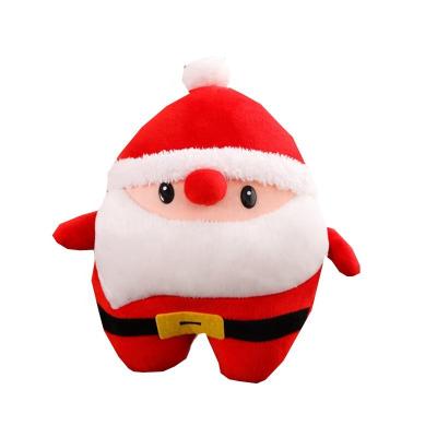 China Promotional or Gift Customized European and American Handcuffs Rest Cartoon Christmas Santa Elk Doll Plush Toys 100% PP Stuffing or Customized for sale