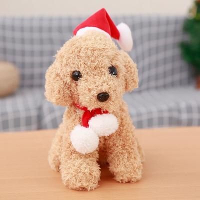 China Promotional Cute Simulated Sitting Soft Toy Or Dog Stuffed Plush Puppy Pet Puppy Christmas Toy Dog Plush Puppy Birthday Gift Doll Girl Gift for sale