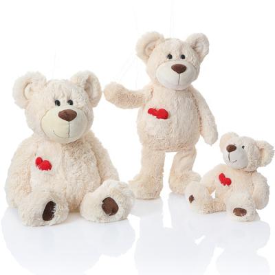 China Promotional or Gift Heart Teddy Bear with Red 20 cm Mini Plush T-shirts 100% PP Stuffing or Shinehope Customized or OEM NC Promotional or Gift; JIA for sale