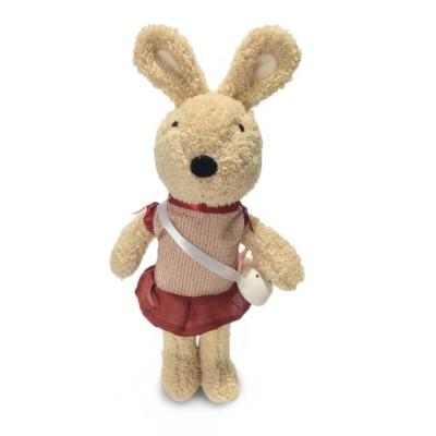 China Promotional Or Gift Brown Rabbit Toy Brown Rabbit Stuffed Soft Plush Toy For Babies for sale