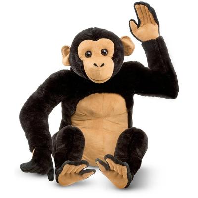 China Promotional or Gift Long Arms and Legs Laughing Soft Toy Black Monkey Stuffed Plush Toy DOLL for sale