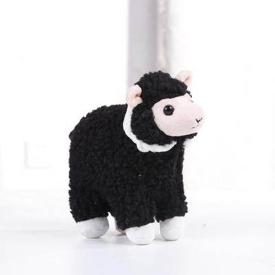 China Promotional or gift wholesale black baby sheep lamb plush toy animal healthy DOLL for sale