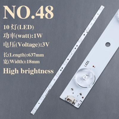 China Other China Manufacturer Good Quality 3V 1Watt Led TV Backlight Strip for sale