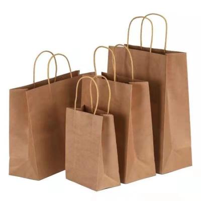 China Recycled Materials Paper Bag For Spot Delivery for sale