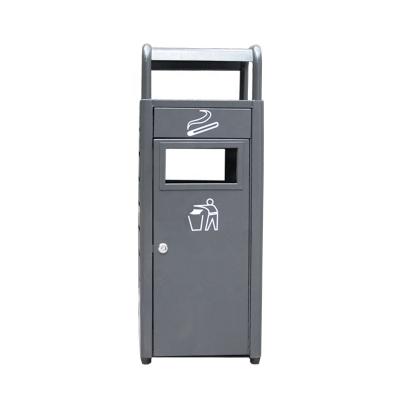 China China Sustainable Products Black Trash Cans Manufacturing Custom Recycling Bin For Outdoor for sale