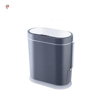 China China Supplier Automatic Electric Trash Can Sensor Touchless Stored Trash Can for sale