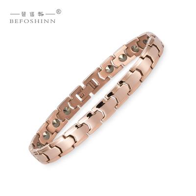 China Hot Selling Titanium+germanium Men's Health Titanium Germanium Magnetic Therapy Bioenergy Bracelet Set for sale