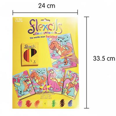 China Non-Toxic Drawing Books Children 7 Colorpencils Pencil Set 150 Pcs Art Drawing Crayons for sale