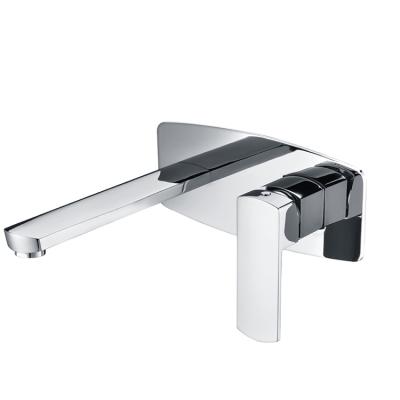 China Metered Faucets Watermark Approved Wall Mounted Basin Mixer Taps Basin Faucets for sale