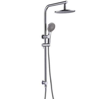 China Australian Sliding Bar Holder Rain Shower Being Set With Hand Held Shower With Watermark CBT014-1 for sale