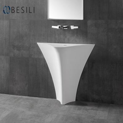 China Designer Italian Style Wash Easy Clean Freestanding Luxury Basin Z10 for sale