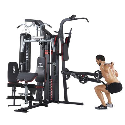 China Universal Gym Equipment Body Building Gym Equipment 4 Station Multi Station Mutli Function Home Station for sale