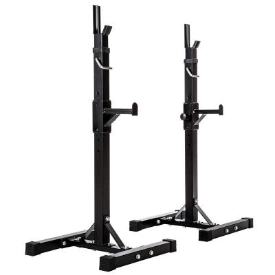 China Home Gym Equipment Safe Wholesale Adjustable Foldable Squat Rack Half Stand for sale