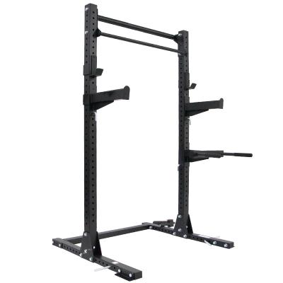 China Universal Multi Functional Rack Cage Trainer High Quality Home Gym Equipment Half Strength Training Power Rack for sale