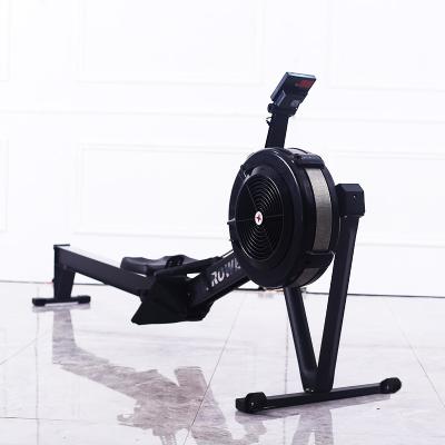 China Universal Commercial Rowing Machine Gym Equipment Air Rower Home Rowing Machine With Monitor for sale