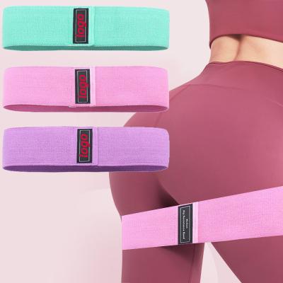 China Wholesale Non Slip High Elasticity Booty Exercise Belt Elastic Workout Bands Women Sports Fitness Resistance Bands For Legs And Butt Exercise Ba for sale