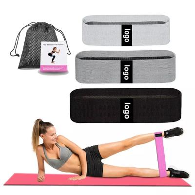 China High Elasticity Fitness Gum Custom LOGO Logo Exercise Bulk Loop Resistance Bands For Legs for sale