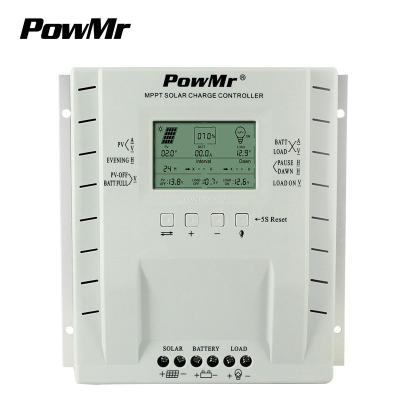 China Charger Controller Free Shipping: PowMr MPPT 60A Max Solar Charge Controller 12V/24V 40A Auto 60A PV Input 96V Solar System Regulator for sale