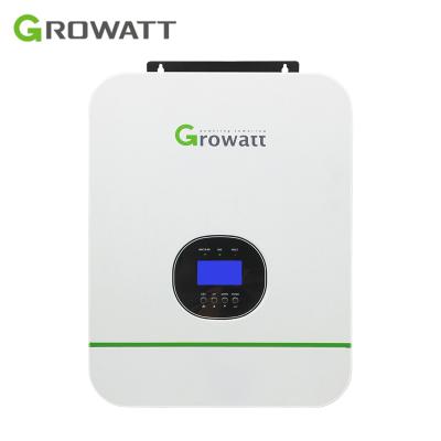 China Growatt 3 Phase Inverter Growatt SPF 3000TL LVM 3KW 24V 110V/120V 3KVA Off Grid 3KW MPPT Split Phase Solar Inverter With Parallel Function for sale