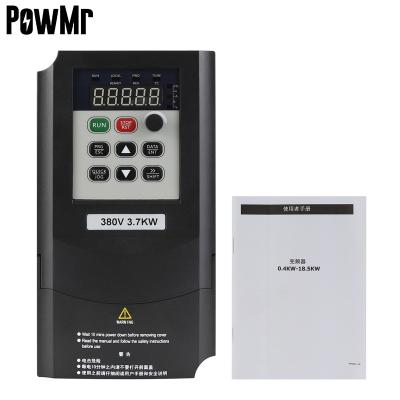 China PowMr VFD Mini 3.7KW Inversor Three Phase Output 380V Frequency Inverter Variable Frequency Drive For Motor Speed ​​Control 173*94*146 for sale