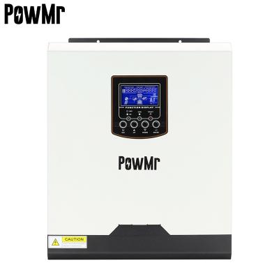 China PowMr 1KW 3KW 5KW Solar Hybrid Charger Inverter 24V 48VDC and Integrated 230VAC 40A 60A MPPT Solar PV Charge Controller 100 x 300 x 440mm for sale