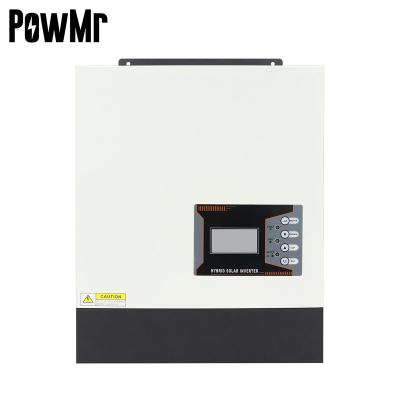 China PowMr 3200W 24V MPPT 80A 500VDC PV Input Wifi Support 230VAC Pure Sine Wave Hybrid Solar Inverter 383*333*104mm for sale