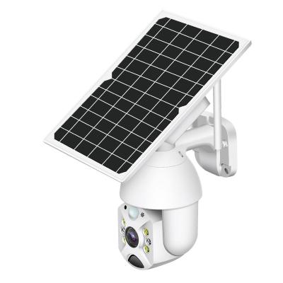 China PAN-TILT long time stand by ip66 waterproof solar street lights with solar camera security surveillance wifi cctv camera for sale