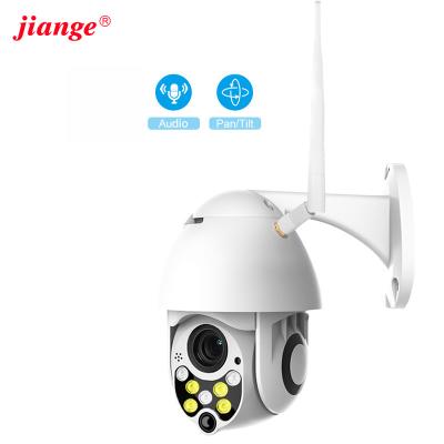 China PAN-TILT Wifi IP Camera 1080P PTZ Speed ​​Dome Security Camera Pan Tilt 4X Digital Zoom Network CCTV Wireless Outdoor Surveillance for sale