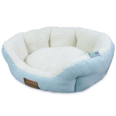 China OEM Color Custom Size Pet Blanket Dog Bedspread Viable Dog Bed Soothing Soft Luxury Dog Bed for sale