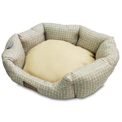 China Viable European Series Bestselling Cloth Round Environmental Protection Pet Supplies Pet Bed Round Dog Pet Supplies Pet Bed for sale