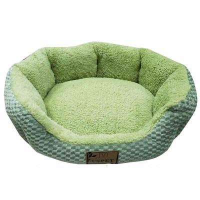 China 45*38*13cm 50*45*15cm Backlog Small Soft And Comfortable Machine Washable Cat Paw Shape Pet Bed Durable Polyester Fabric for sale