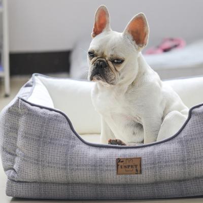 China Viable Fine Quality Pet Cushion Cat Bed House Hight Luxury Universal Pet Room Bed for sale