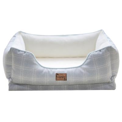 China Viable Soft Washable Cushion Cat Bed Pet Beds Eco Waterproof Sofa Custom Rectangle Pet Bed Friendly for sale