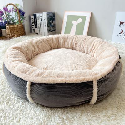 China Removable Sofa Beds For Dogs And Cats Round Pet Dog Durable Fast Shipping Durable Warm Soothing Bed for sale