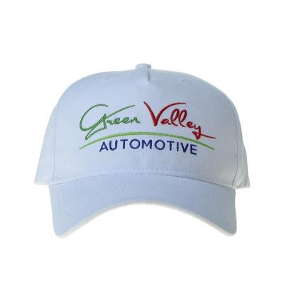 China Wholesale 5 COMMON Panel Customized Cotton Baseball Cap Sports Promotional Hat Cap With Embroidery Printing Logo for sale