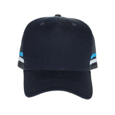 China Custom 5 Panel Mesh Sports Fashion Promotional Trucker Hats Wholesale High Quality Hats For Adults for sale