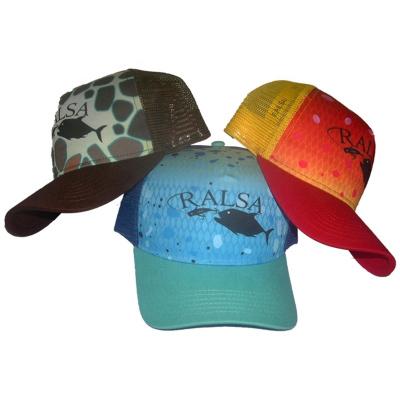 China Wholesale COMMON Mesh Sports Promotional Hat 5 Panel Sublimated Trucker Cap For Unisex for sale